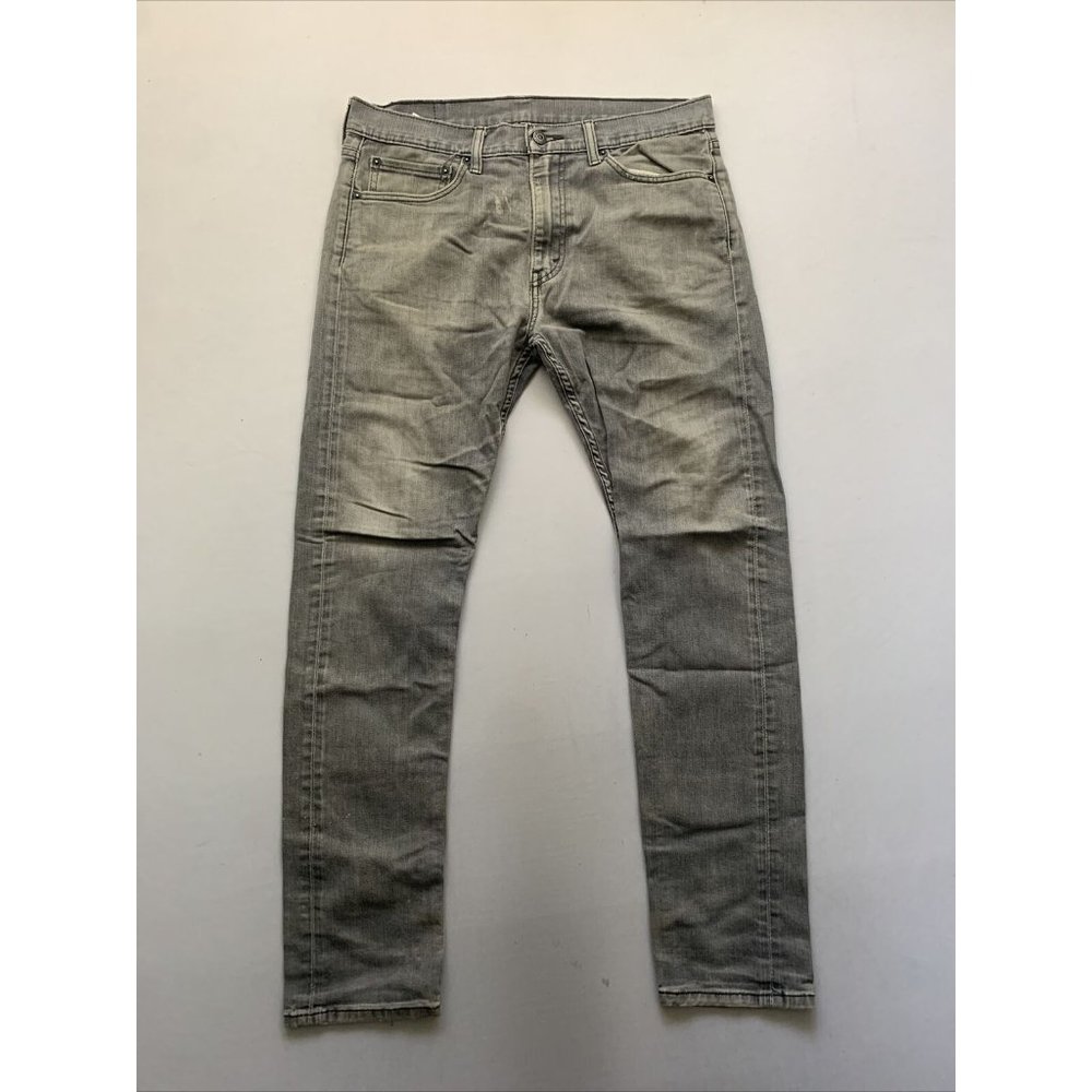 Levi's 510 Men's Gray Super Skinny Fit Jeans Size 34x32